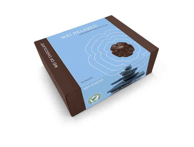 Wei of Chocolate: 30-Piece 'Wei Relaxed' Creamy Dark Chocolate