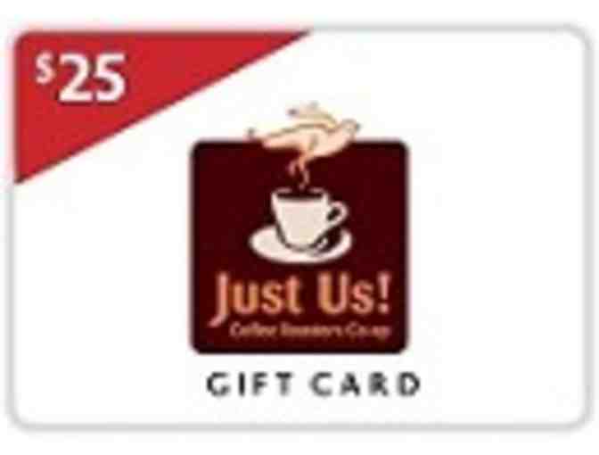 Just Us!: 'Holiday Blend' Fresh Roasted Fair-trade Coffee and Gift Card