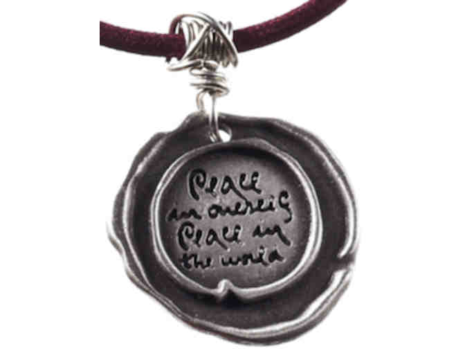 Thich Nhat Hanh: 'Peace in oneself' Necklace Created by Mindful Necessities