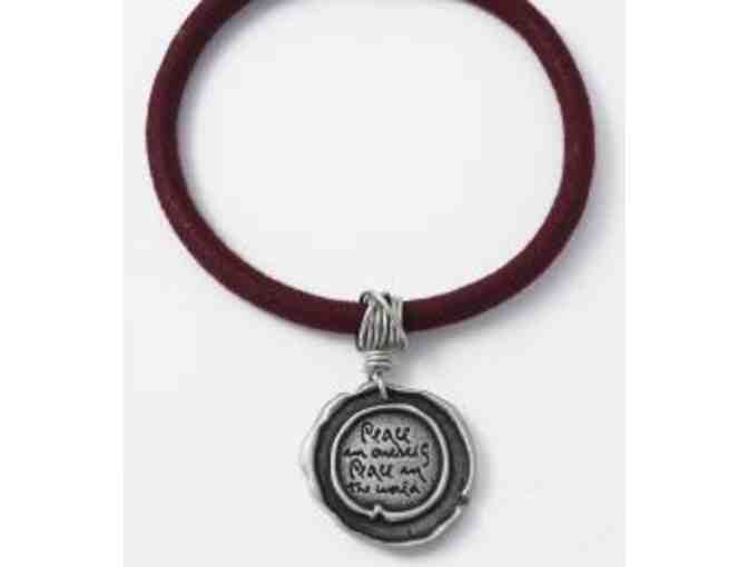 Thich Nhat Hanh: 'Peace in oneself' Bracelet from Mindful Necessities