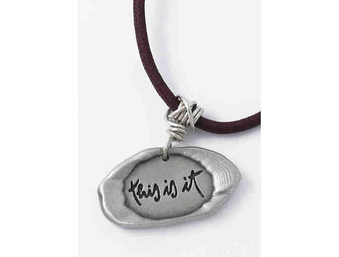 Thich Nhat Hanh: 'This is it' Necklace Created by Mindful Necessities