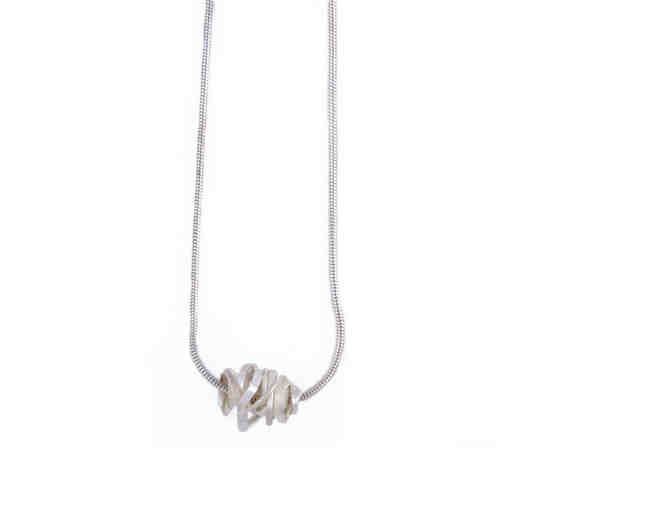 Dorothee Rosen Designer Goldsmith: 'Onefooter' Necklace in Sterling Silver