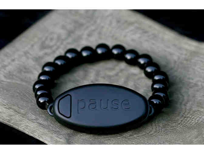 meaning to pause: Custom Designed 'Pause' Bracelet