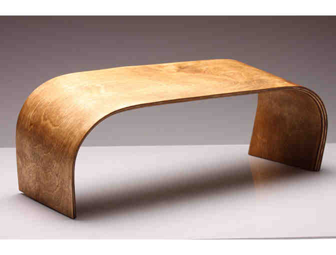ZenWorkPlace: Hand Crafted Meditation Bench in Light Wood