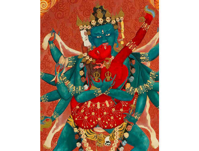 Laura Santi Sacred Art: 'Cakrasamvara: The Union of Wisdom & Compassion' Print