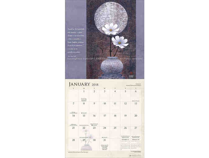Amber Lotus Publishing: 2018 Thich Nhat Hanh Wall & Engagement Calendar Set