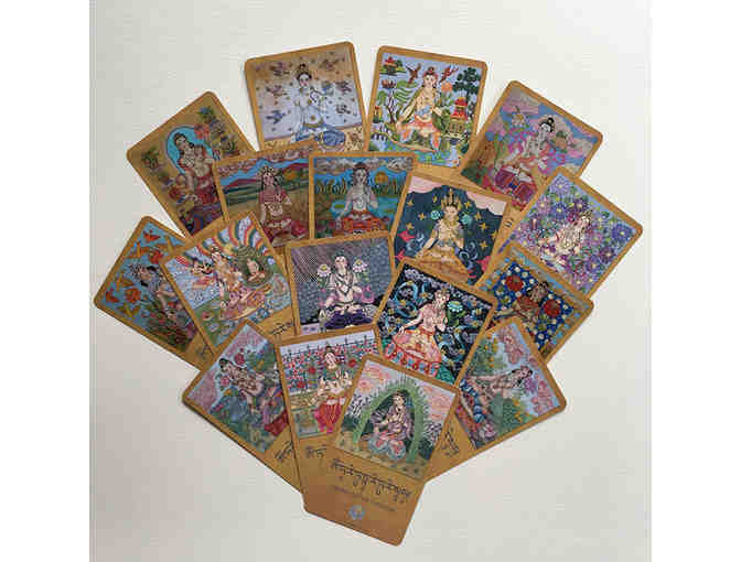 Lasha Mutual: 108 White Tara Card Deck