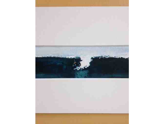 Tony Matthews: 'Surfer' Original Watercolor