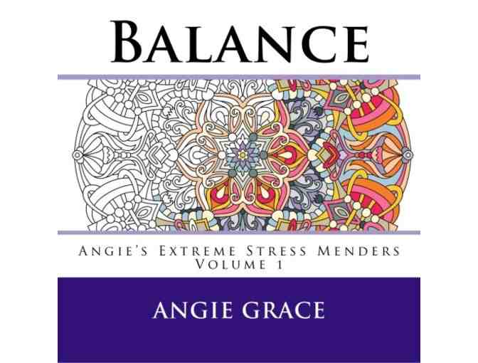 Angie Grace: 'Balance' Two-Piece Coloring Book Set