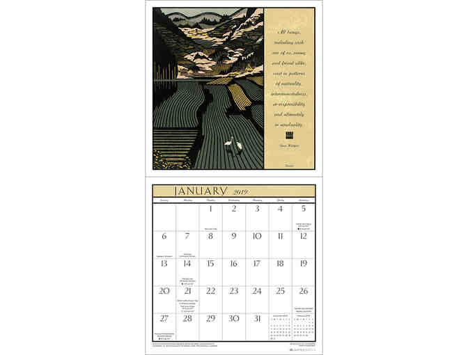 Amber Lotus Publishing: Now and Zen 2019 Wall Calendar