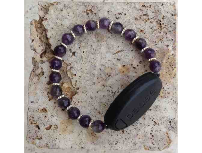 meaning to pause: Be Mindful Now 'Pause' Bracelet with Amethyst Beads