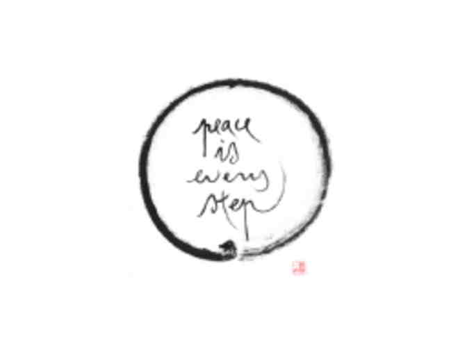 Thich Nhat Hanh: Set of Three Calligraphy Prints, Series 1