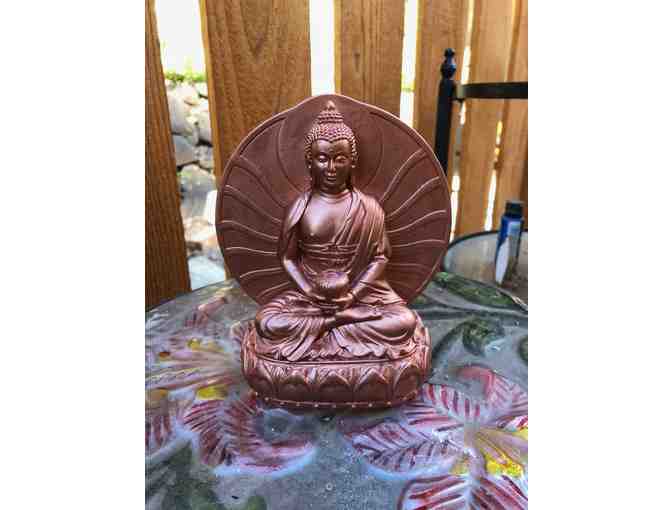 Roberta Raine: Hand-Made Copper-Colored Amithaba Buddha Tsa Tsa