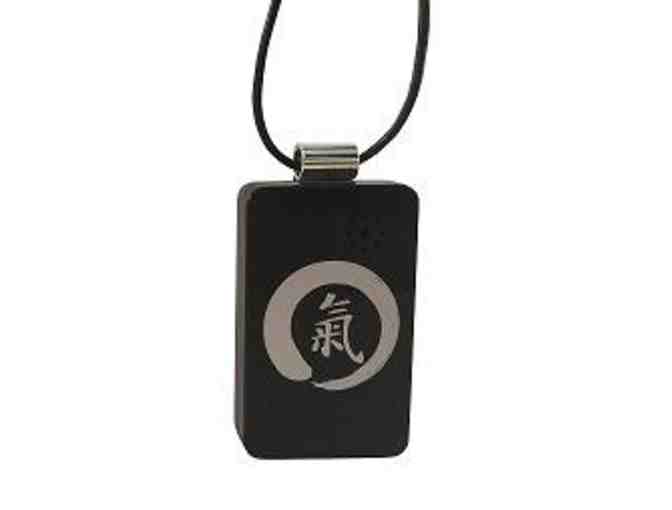 The Happy Button: Four-Piece 'Zen' & 'Om' Pendant, Bracelet, Locket & Desktop Button Set