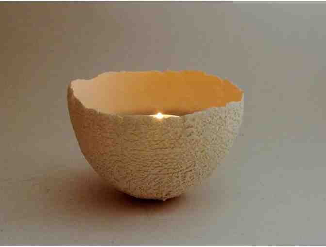 MIluminashop: White Porcelain Paper-Clay Lantern