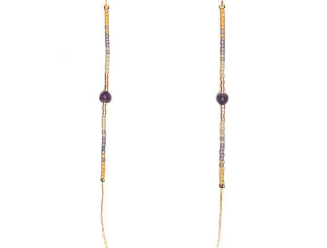 Lulu Dharma: Amethyst Andalusia Necklace