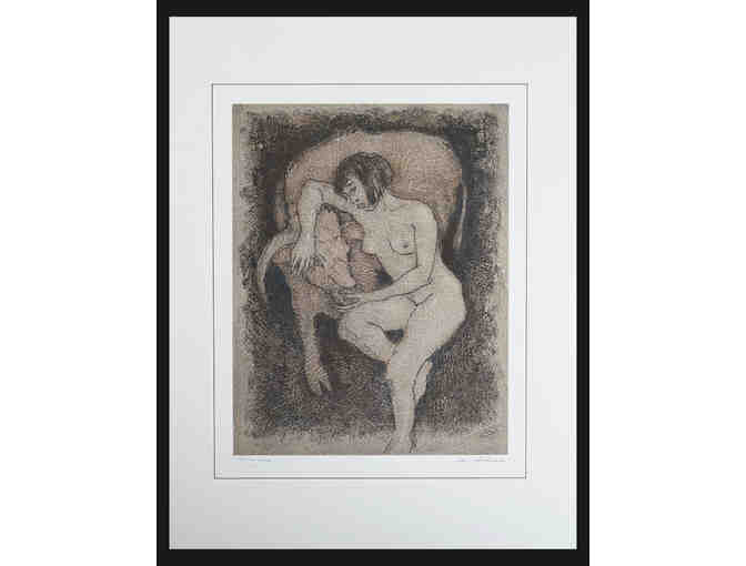 Michael Earl Anderson: Signed Print from the 'Mindful Ox' Drawing Series
