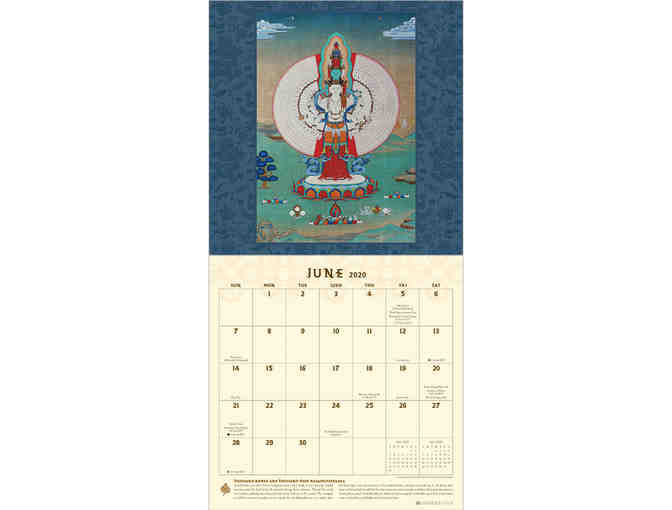 Amber Lotus Publishing: Sacred Images of Tibet 2020 Wall Calendar