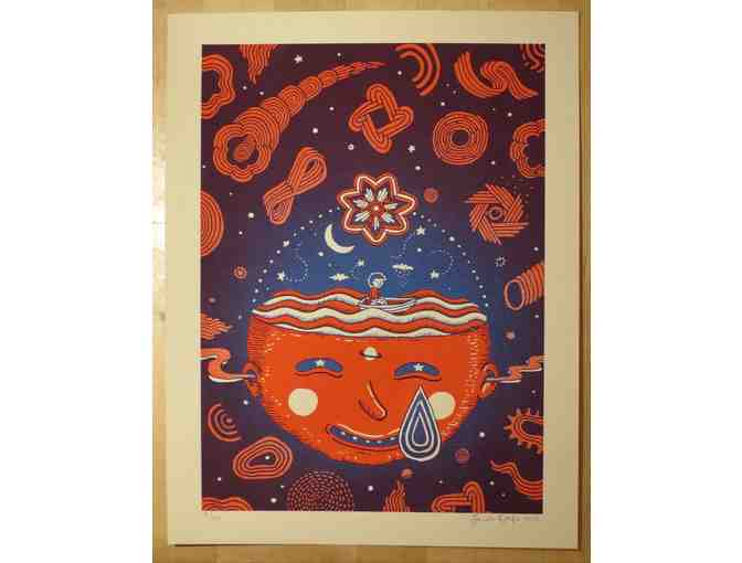 Floating World Studio: Jacob Rolfe 'Mind Boat' Silkscreen Print