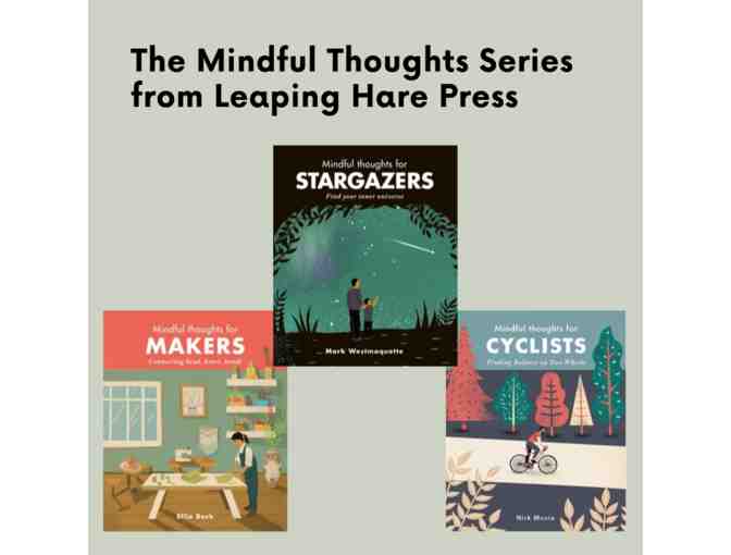 Quarto Group: 'Mindful Thoughts for...' Stargazing, Making, & Cycling Three-Book Set