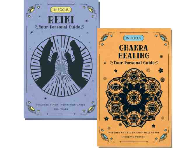 Quarto Group: Two-Book In Focus 'Reiki' & 'Charka Healing' Set