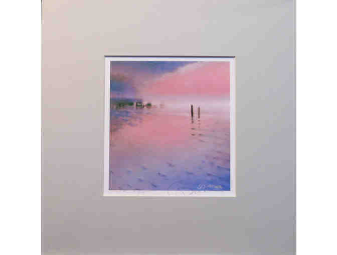 Sherry Buckner: 'Pink Fog' Fine Art Giclee Print