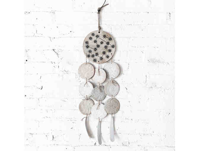 MQuan Studio: 'Dreamweaver: Constellations' Ceramic Hanging by Michele Quan