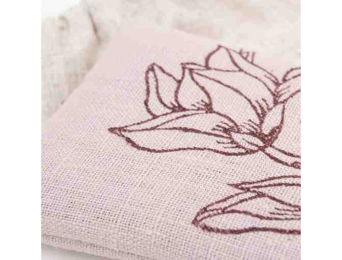 Pure Prana Label: Organic Lavendar Eye Pillow in Light Pink