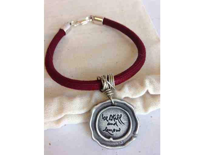 Lion's Roar Store: Thich Nhat Hanh-Inspired 'Be still and know' Bracelet