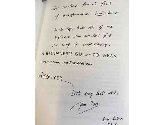 Pico Iyer: Signed 'A Beginner's Guide to Japan'