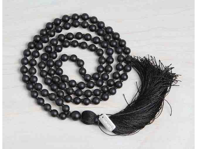 LovingMala: 108-Bead Black Onyx  Mala