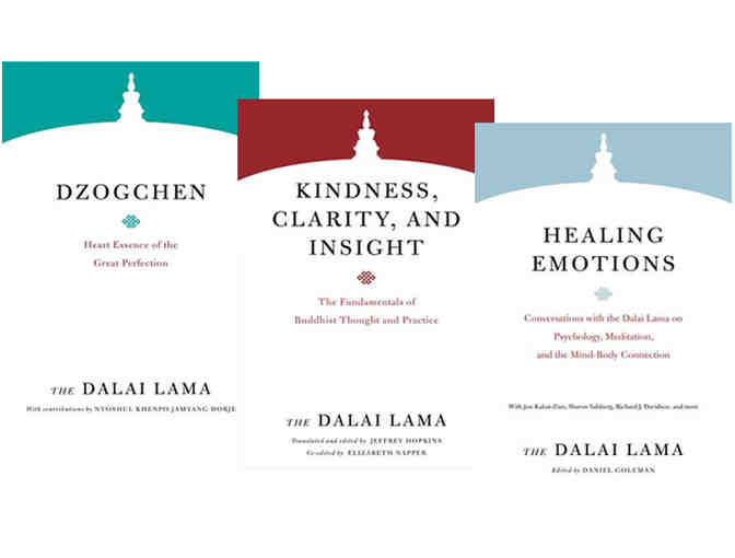 Shambhala Publications: Three-Book Latest 'Core Teachings of the Dalai Lama' with Tote