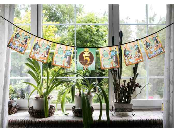Buddhadoma: Green Tara Prayer Flags