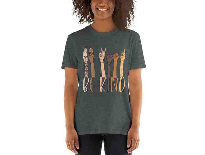 TheShedShopPrints: 'Be Kind' TShirt with American Sign Language Motif