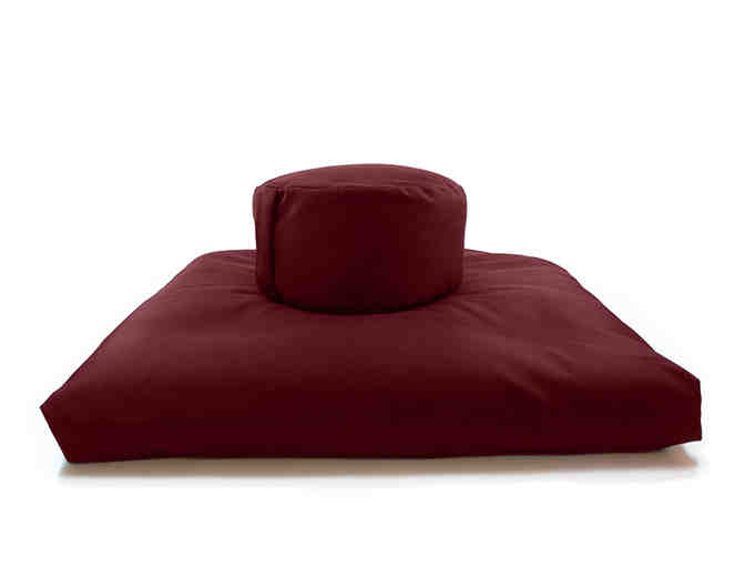 The Monastery Store: Mountain Seat Zafu and Zabuton Set in Bidder's Choice of Color