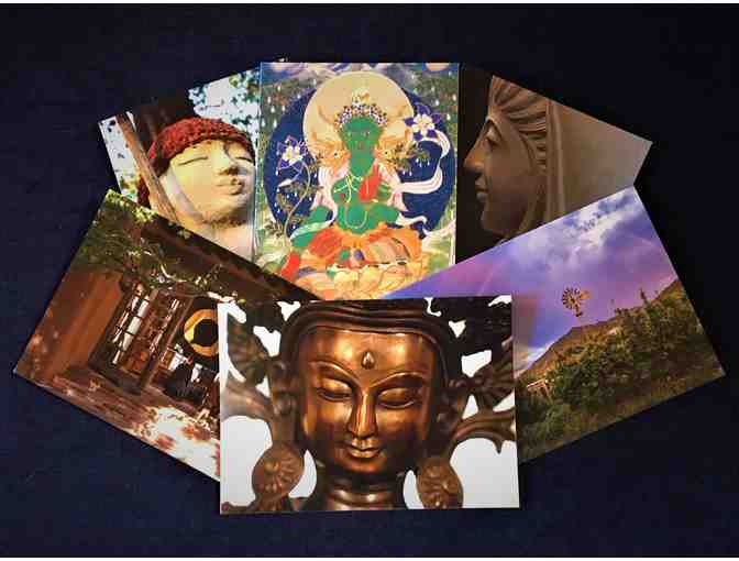 Upaya Zen Center: Signed 'Standing at the Edge' with Set of Upaya Note Cards