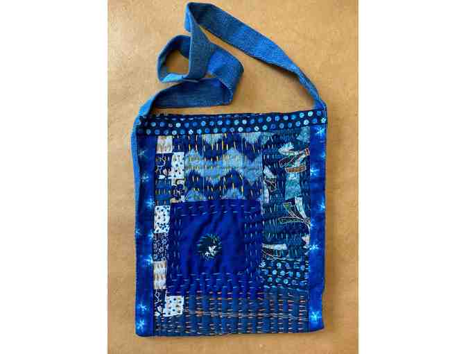 Jan Morrison: Handmade Japanese and Indian Fabric Shoulder Bag