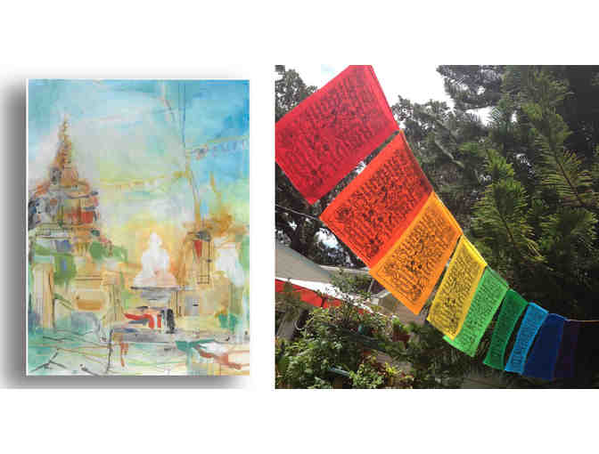 Eastern Sun Printworks: Note Card & Prayer Flag Set