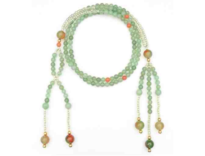 Lotus Lion Design: Nichiren Buddhist Prayer Beads
