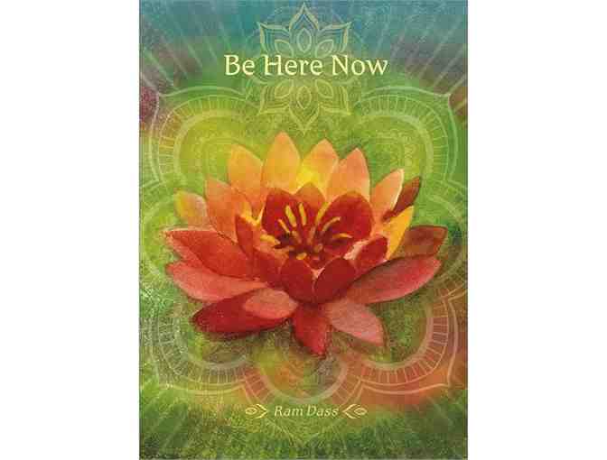 Amber Lotus Publishing: Set of Six 'Be Here Now' Greeting Cards & Travel Journal