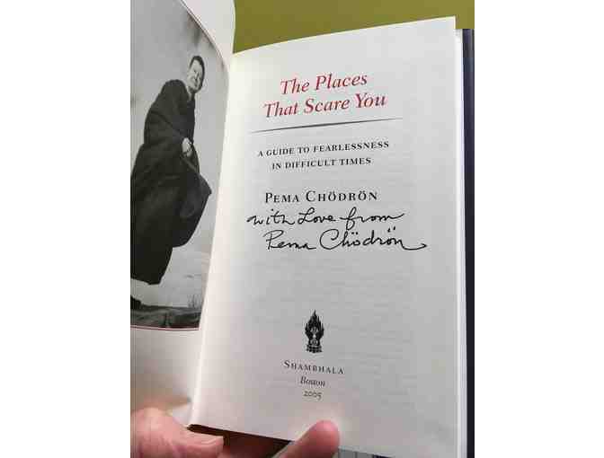 Pema Chodron: Signed 'The Places that Scare You' Hardcover