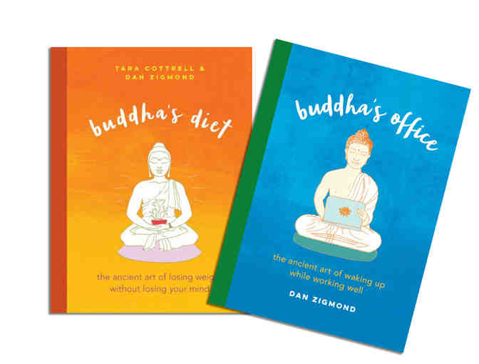 Dan Zigmond: Signed 'Buddha's Diet' and 'Buddha's Office' Two-Book Set