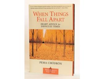 Pema Chodron: Signed set of 'When Things Fall Apart' and 'Places That Scare You'