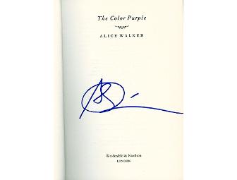 Alice Walker: Signed 'The Color Purple'