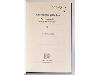 Parallax Press: Thich Nhat Hanh's signed 'Transformation at the Base'