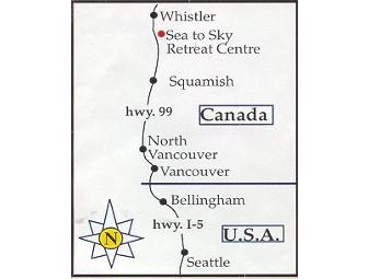Sea to Sky Retreat Centre, British Columbia: One-week stay