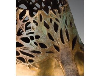 Carol Alleman, Alleman Studios Inc.: Bronze 'Seasons'vessel