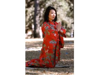 Chopa Zen Home and Gift: Red Crane and Tree Kimono