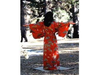 Chopa Zen Home and Gift: Red Crane and Tree Kimono