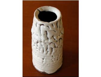 Yamane Seigan: Hagi-ware Ikebana Vase